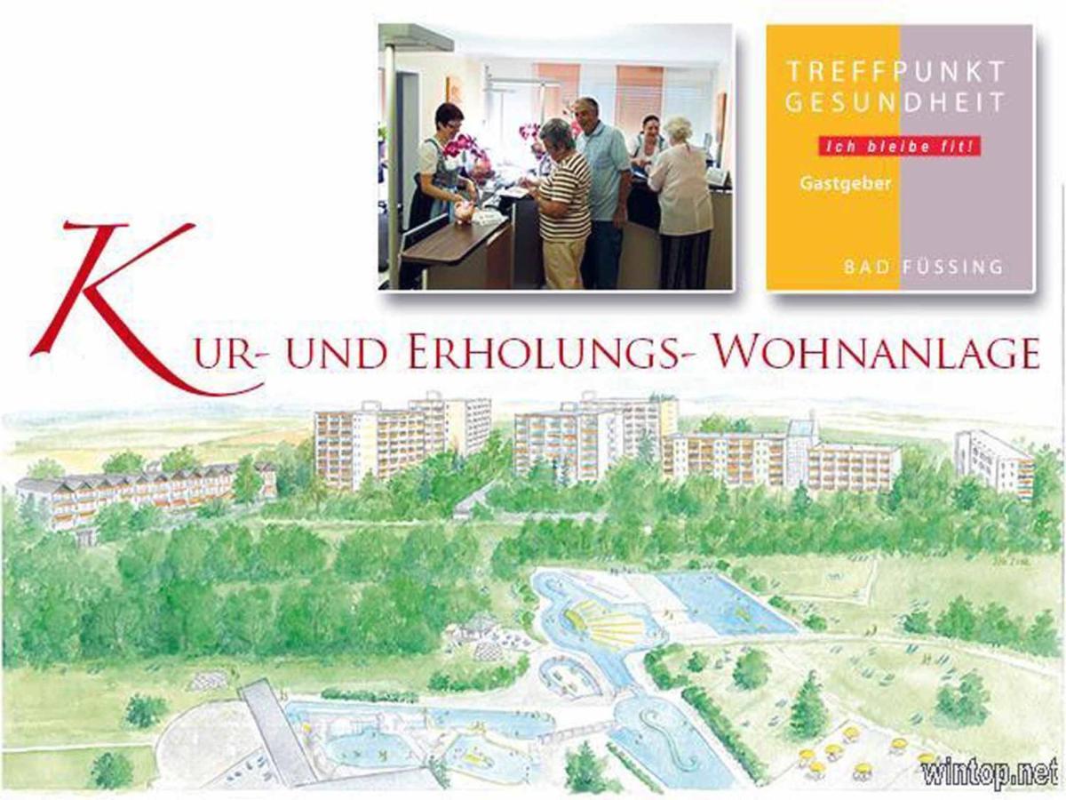 Kur- Und Erholungs-Wohnanlage Neben Dem Johannesbad Bad Füssing Eksteriør bilde